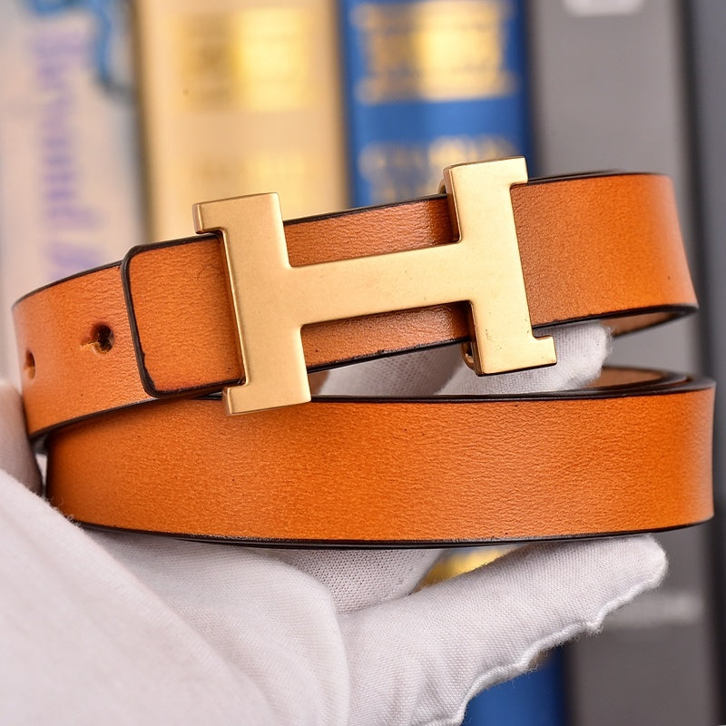 4 Colors Fashion H Women's Belt mysite