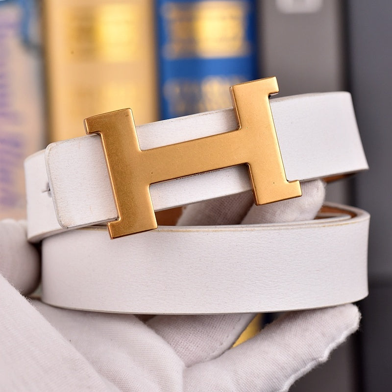 4 Colors Fashion H Women's Belt mysite