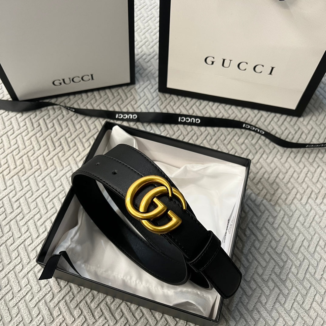 Golden Metal Logo Women Belt mysite