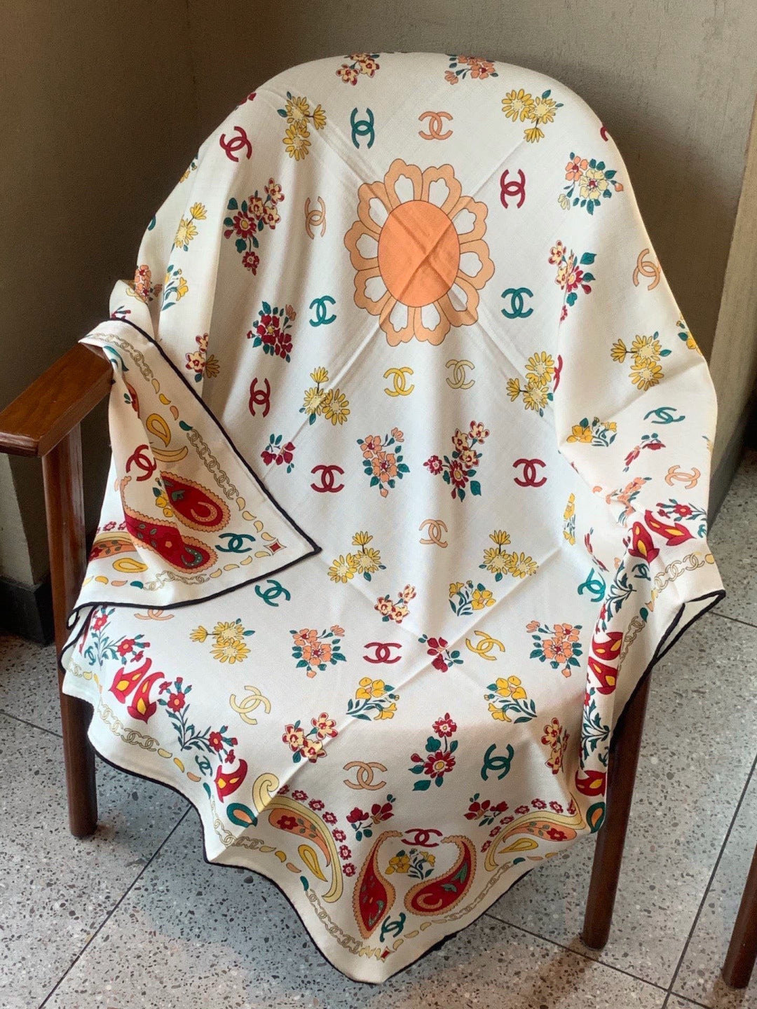 '- 26S SCARF 135 IN CASHMERE AND SILK 306130 mysite