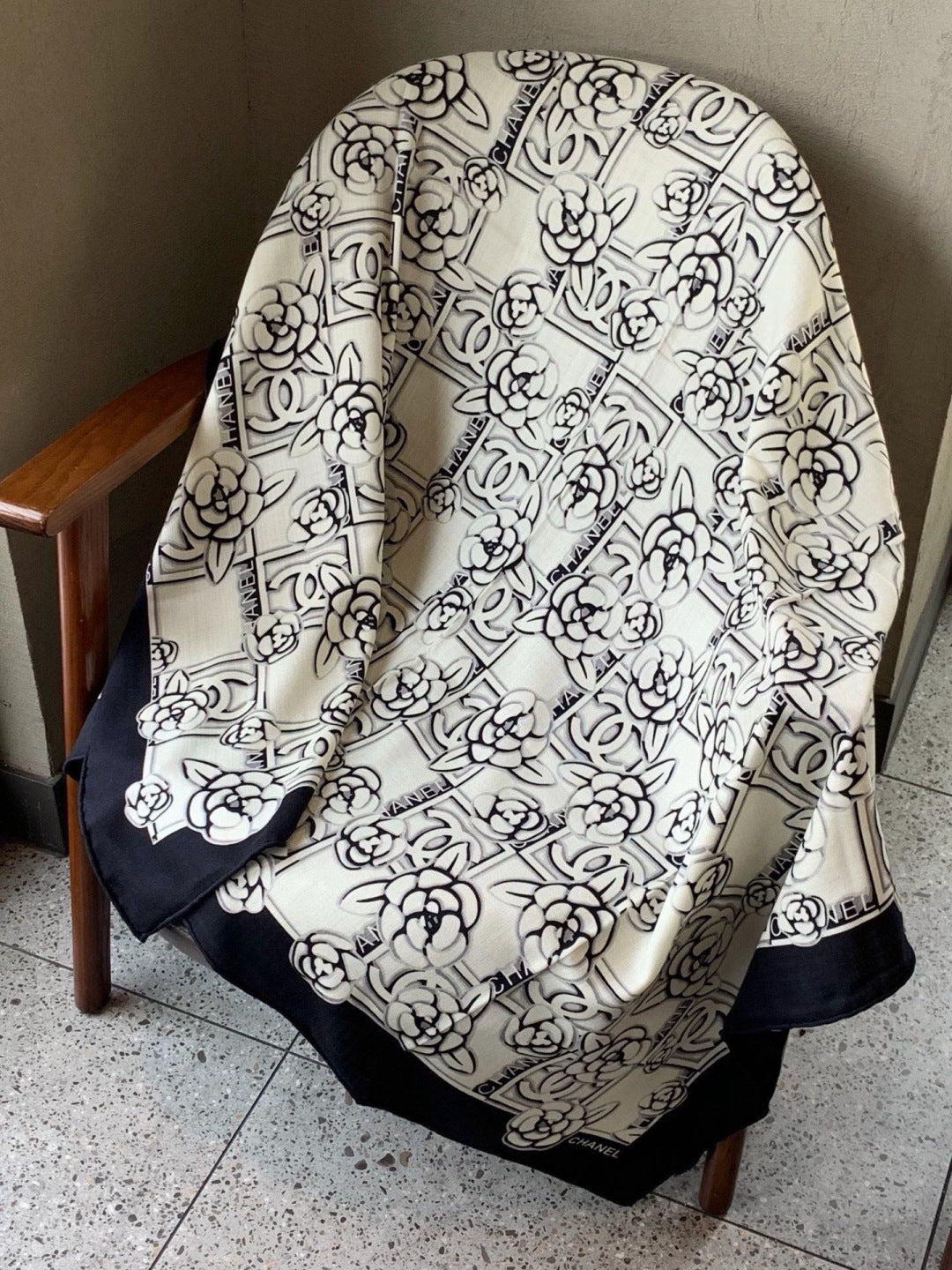 '- 26S SCARF 140 IN CASHMERE AND SILK 309374 mysite