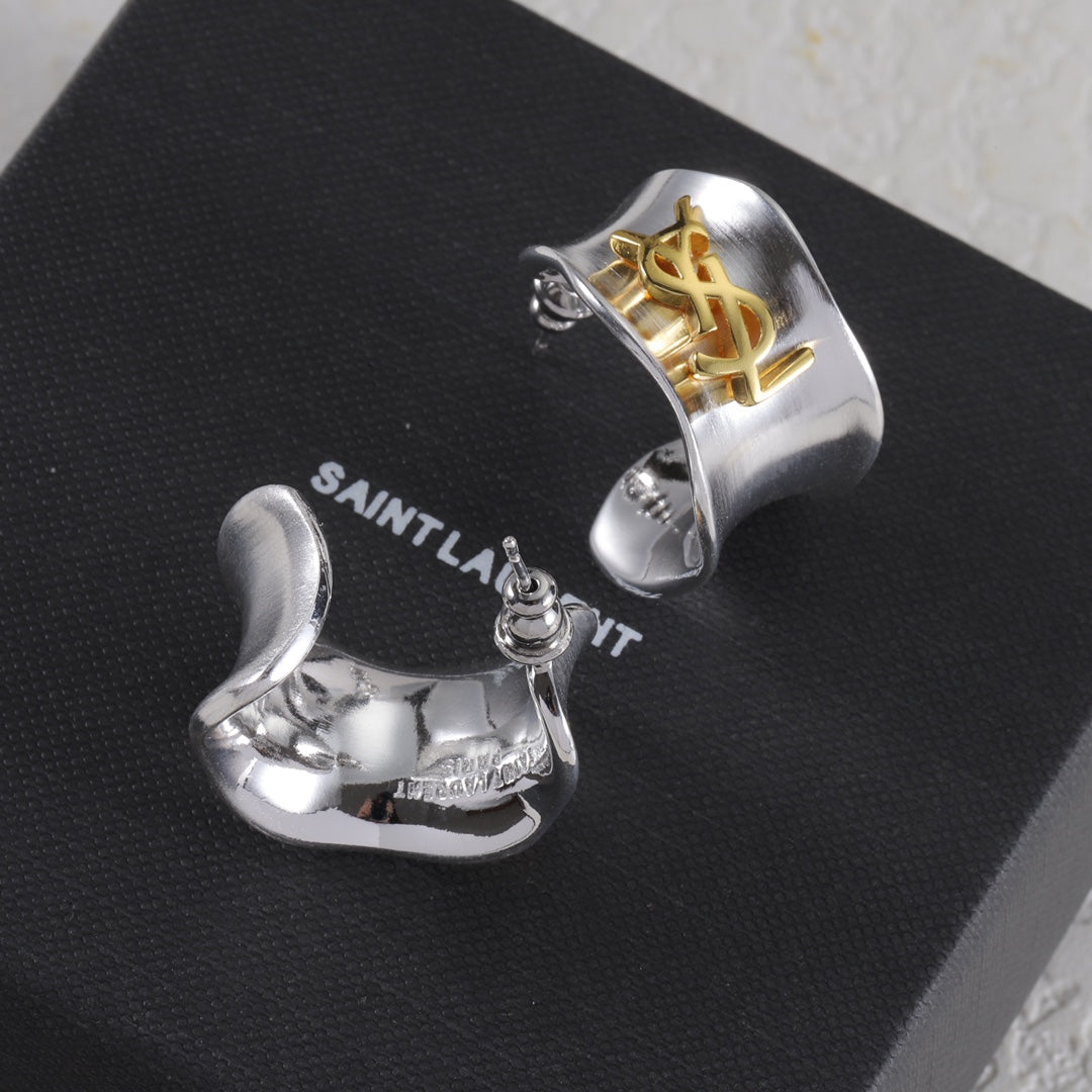 Yes Irregular Design Earrings mysite