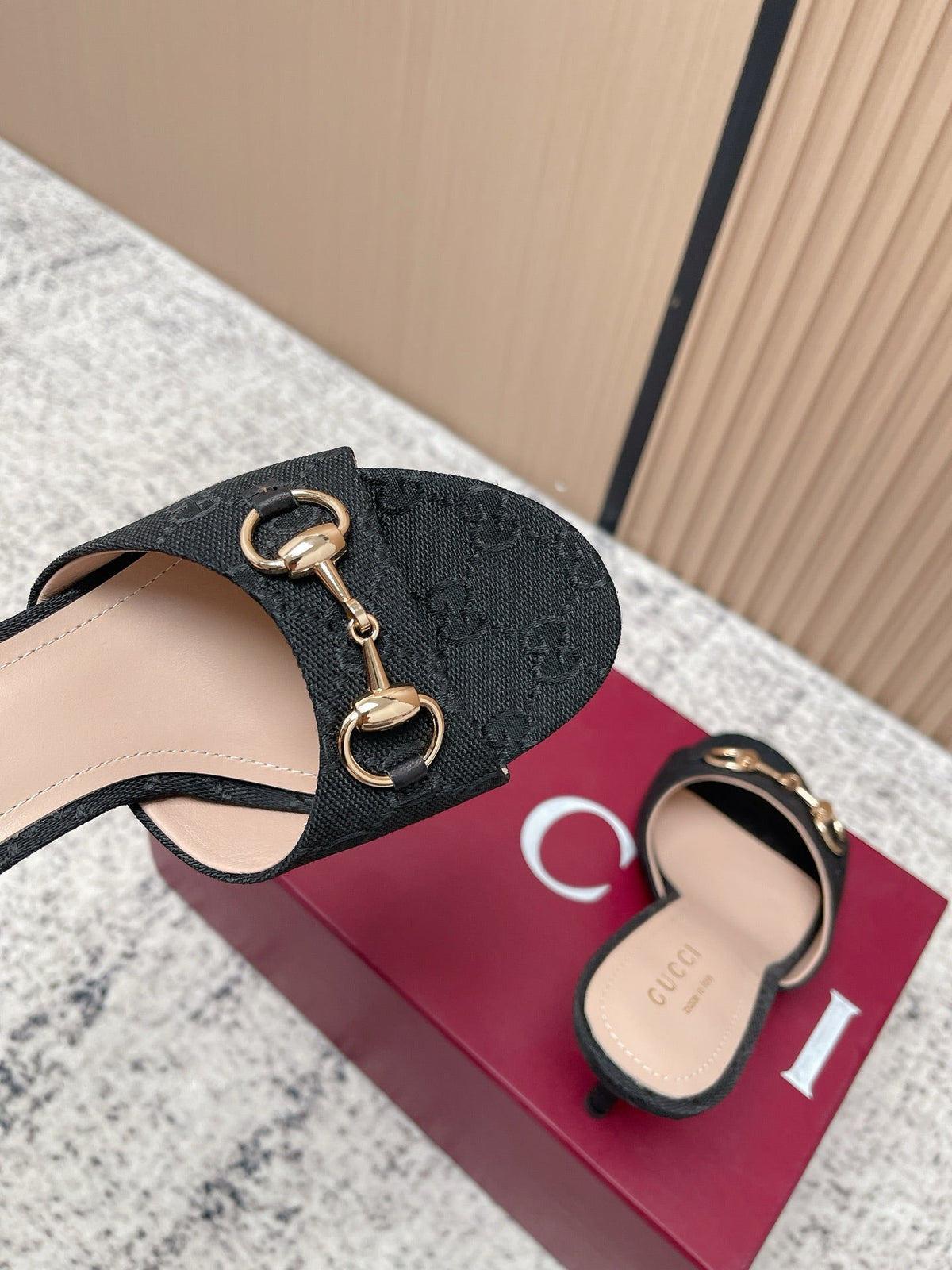 26S HIGH-HEEL SANDALS 85 MM IN BLACK CANVAS mysite