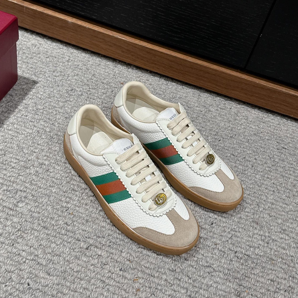 GG & ADIDAS SNEAKER WHITE CALFSKIN mysite