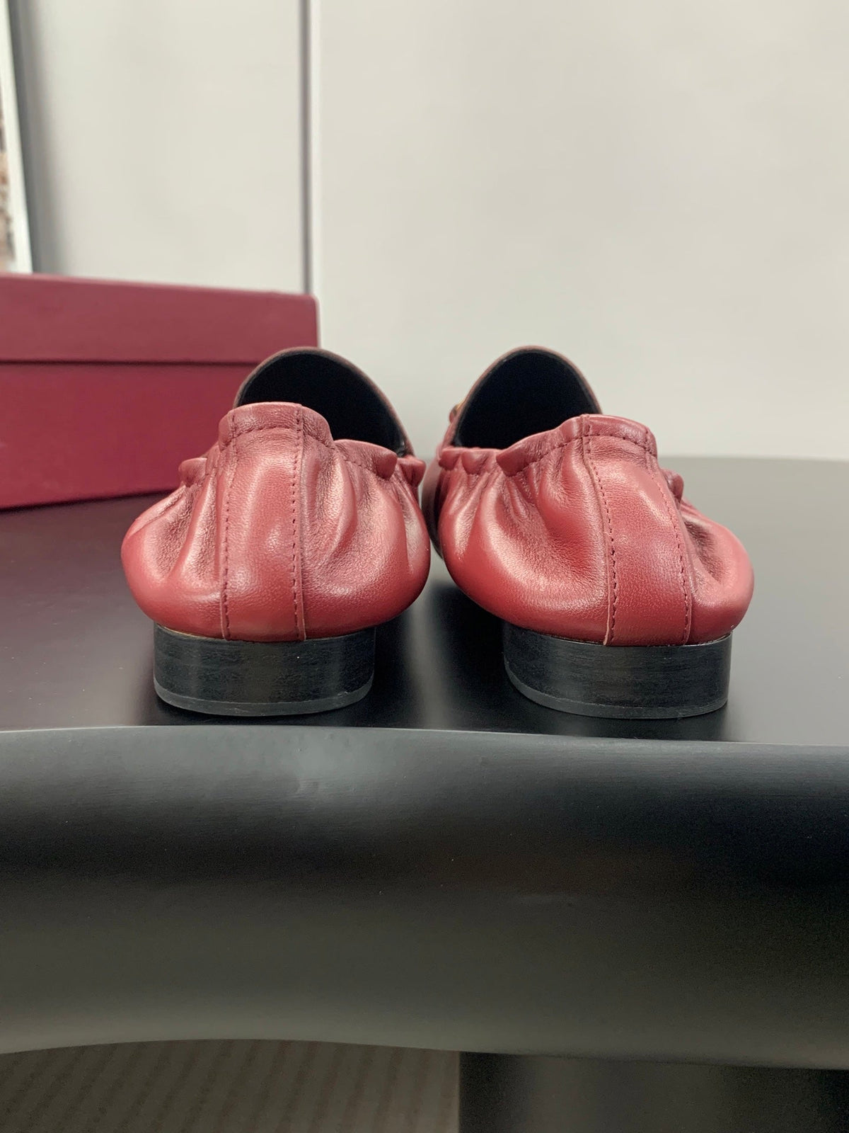 26S LOAFERS IN RED CALFSKIN mysite