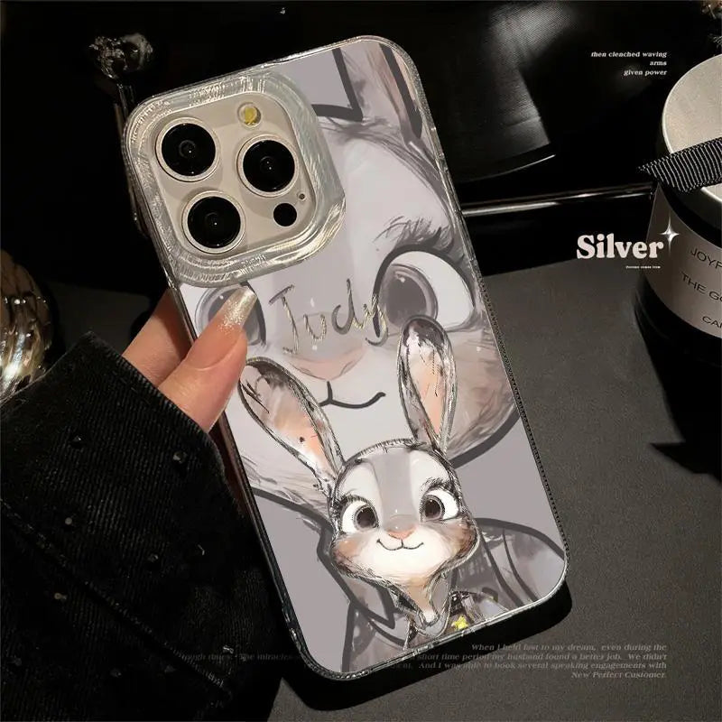 Zootopia-Inspired iPhone Case Set – Judy Hopps & Nick Wilde-s2 mysite